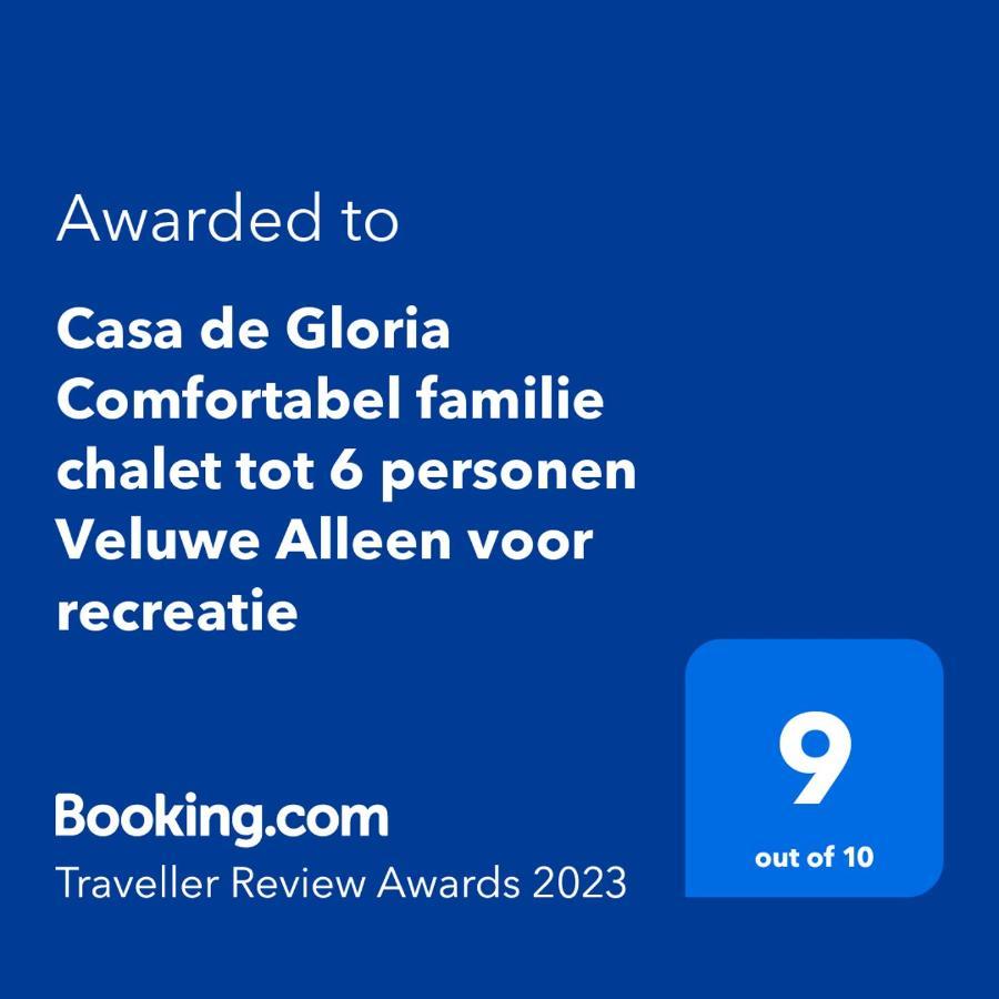 Comfortabel En Gezellig Familie Chalet Tot 6 Personen Op De Veluwe Bungalowpark De Kern Putten Exterior foto